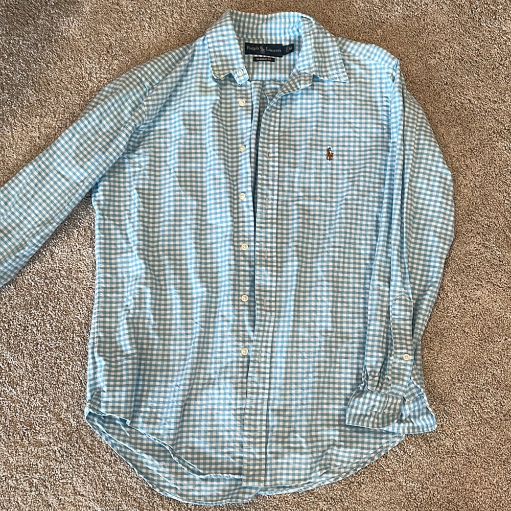 Mens Ralph Lauren button up